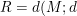 \dpi{100} \small R=d(M;d)=\frac{|14.(-2)-5.3+60|}{\sqrt{14^2+(-5)^2}}=\frac{17}{\sqrt{221}}